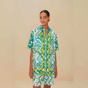 FARM RIO Tropical Tapestry Lenzing™ Ecovero™ Euroflax™ Shirt